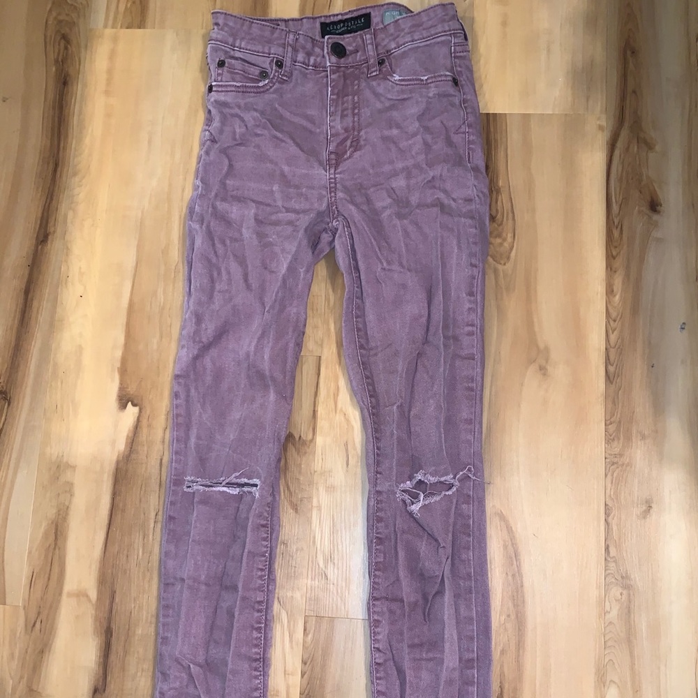 aeropostale ripped jeans